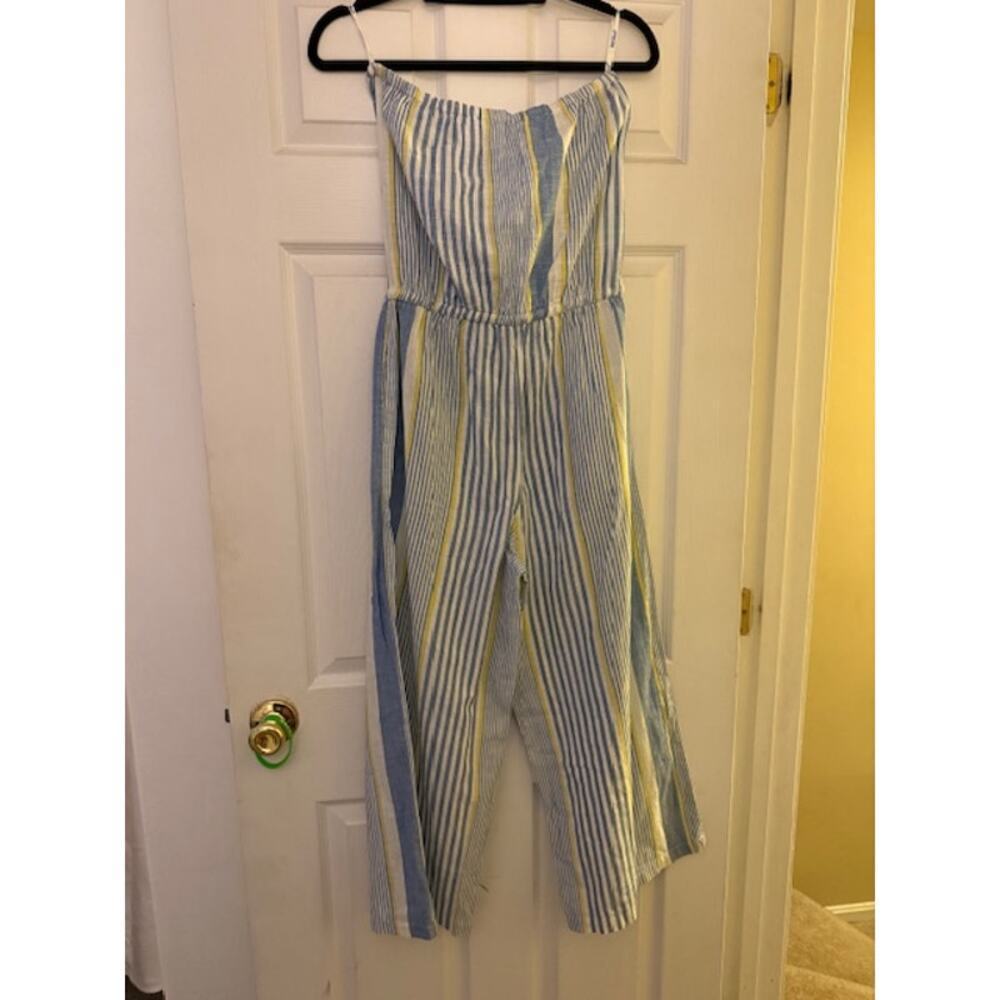 Blue Island Strapless Jumper Size Small